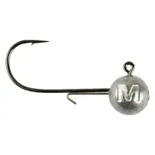  MUSTAD  BALL JIG HEAD W/KEEPER 6/0 7G 5PCS LEAD horgászkiegészítő
