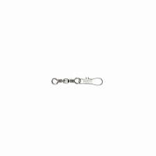 MUSTAD BARREL SWIVEL WITH INTERLOCK SNAP 3×B4 10DB/CSOMAG horgászkiegészítő
