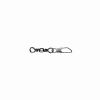  MUSTAD BARREL SWIVEL WITH SAFETY SNAP 18×A0 10DB/CSOMAG