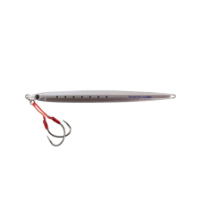 MUSTAD MEZASHI SLIM JIG 200MM 7.9" 150G 5.3OZ 004 SHIRASU GLOW horog