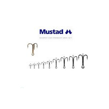 [] MUSTAD TREBLE HOOKS 12 25DB/CSOMAG horog