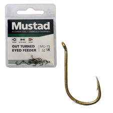  MUSTAD ULTRA NP OUT TURNED EYED FEEDER 16 10DB/CSOMAG horog