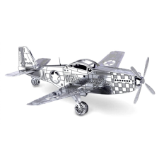  Mustang P-51 Fém 3D Puzzle puzzle, kirakós