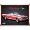 Mustang RETRO Ford Mustang Cabrio Fémtábla