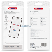 Musttby előlapi üveg + OCA - Samsung Galaxy Note 8 mobiltelefon, tablet alkatrész