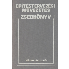 Műszaki Építéstervezési művezetés zsebkönyv antikvárium - használt könyv