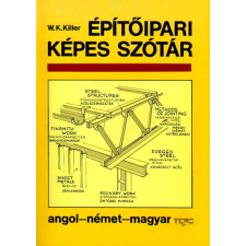 Műszaki Könyvkiadó Építőipari képes szótár  angol-német-magyar antikvárium - használt könyv