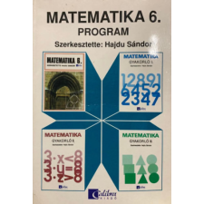 Műszaki Könyvkiadó Matematika 6. Program - Etal.; Czeglédyné antikvárium - használt könyv