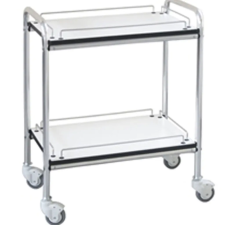  Műszer asztal ALUMINIUM 40 kg/polc 70x50xh78 cm gyógyászati segédeszköz