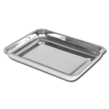  Műszertálca rozsdamentes lekerekített sarokkal 210X160X25 mm gyógyászati segédeszköz