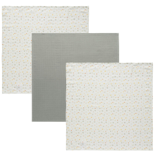 Muszlin pelenka 70x70 cm szett 3 db Bohemian Garden mosható pelenka