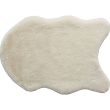  Műszőrme szőnyeg 60 cm x 90 cm fehér lakástextília