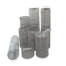 MUTA Saválló mustszűrő fi 302x500 fedeles borászati kellék