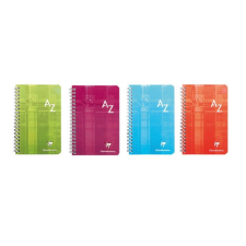 Mutató Clairefontaine A/4 90 lapos laminált fedeles kockás spirálos füzet