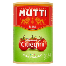 Mutti hámozott koktélparadicsom paradicsomlében 400 g konzerv