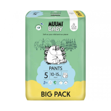 MUUMI Baby Pants 5 Maxi+ 10-15 kg (54 db), lábas öko pelenkák pelenka