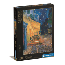 Művészet A Kávézó terasza este Van Gogh 1000 db-os puzzle Clementoni puzzle, kirakós