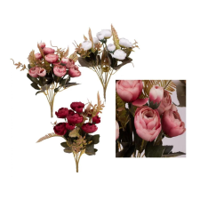  Művirág csokor, boglárka, fehér dekoráció