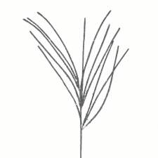  Művirág több színű 77cm dekoráció