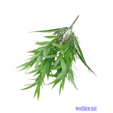  Műzöld leveles csokor 42cm 3371 - Világos Zöld dekorációs kellék