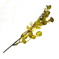  Műzöld vizitorma, antik sárga. Hossza kb. 21 cm dekorációs kellék