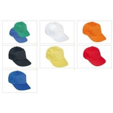  MV LEO baseball sapka sárga, fehér, narancs, zöld, kék, piros, fekete munkavédelem