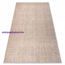 My carpet company kft ANDRE 1577 mosható szőnyeg Halszálkás, csúszásgátló - bézs 80x150 cm lakástextília