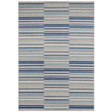 My carpet company kft ASY Muse 120x170cm Blue Stripe Rug MU05 szőnyeg lakástextília