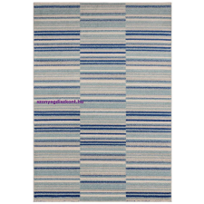 My carpet company kft ASY Muse 200x290cm kék Stripe szőnyeg MU05 lakástextília