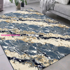 My carpet company kft Athén 7125 Kék-Krém 200x290cm Modern szőnyeg lakástextília