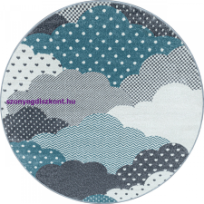 My carpet company kft BAMBI 820 BLUE 120 x 120 -kör szőnyeg lakástextília