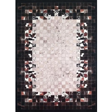 My carpet company kft Ber Porte 2054 fekete 160x220cm- vékony modern szőnyeg lakástextília
