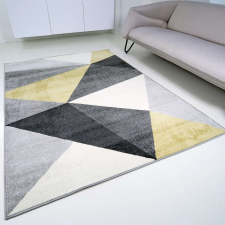 My carpet company kft Bolti Nr. Berlin F8001 sárga-szürke 60x100cm- modern szőnyeg lakástextília