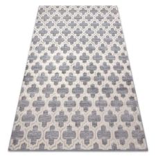 My carpet company kft CORE szőnyeg W6764 Lóhere Marokkói Trellis - Structural, két szintű, szürke / krém 180x270 cm lakástextília