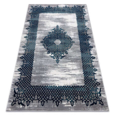 My carpet company kft CORE szőnyeg W9797 Rozetta - Structural, két szintű, kék / szürke 180x270 cm lakástextília