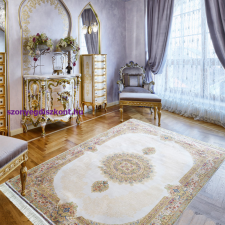 My carpet company kft Dy QUM 03 krém 150 x 230 cm lakástextília