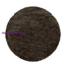 My carpet company kft FLUFFY 3500 BROWN 120 x 120 -kör szőnyeg lakástextília
