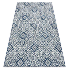 My carpet company kft Fonott sizal color szőnyeg 19247/699 Négyzetek Rombusz Csempe Kék 120x170 cm lakástextília