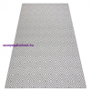 My carpet company kft Fonott sizal flat szőnyeg 48607637 Négyzetek rombusz szürke / krém 200x290 cm