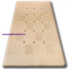 My carpet company kft Fonott sizal floorlux szőnyeg 20079 mais / coffee 60x110 cm