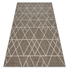 My carpet company kft Fonott sizal floorlux szőnyeg 20508 taupe / pezsgő HÁROMSZÖGEK 200x290 cm lakástextília