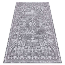 My carpet company kft Fonott sizal szőnyeg LOFT 21213 szürke / ezüst / elefántcsont 80x150 cm lakástextília