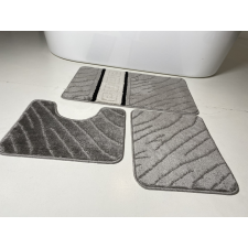 My carpet company kft Fürdőszobai szőnyeg 3 részes -szürke görög fürdőszoba kiegészítő