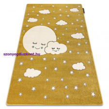My carpet company kft PETIT szőnyeg MOON csillagok, felhők arany 80x150 cm lakástextília