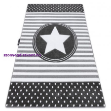My carpet company kft PETIT szőnyeg STAR CSILLAG szürke 160x220 cm lakástextília