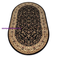 My carpet company kft Royal szőnyeg ovális adr 1745 fekete 200x290 cm lakástextília
