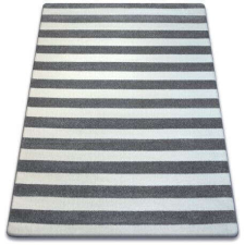 My carpet company kft Sketch szőnyeg - F758 szürke / fehér - Csíkok 140x190 cm lakástextília