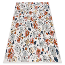 My carpet company kft Szőnyeg BOTANIC 65239 Virágok, lapos szőtt - ekrü 176x270 cm lakástextília