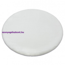 My carpet company kft Szőnyeg BUNNY kör fehér kör 100 cm lakástextília