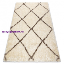 My carpet company kft Szőnyeg FLUFFY 2373 shaggy - krém / bézs 140x190 cm lakástextília